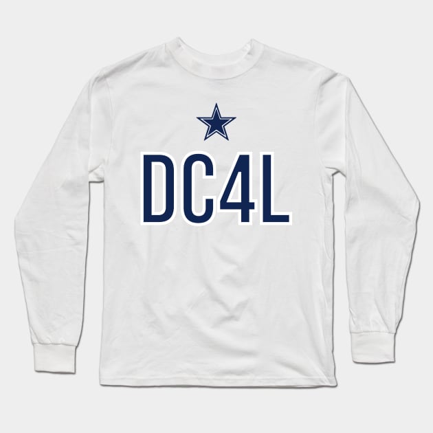 Dallas Cowboys for Life - Dallas Cowboys Long Sleeve T-Shirt by Amrskyyy